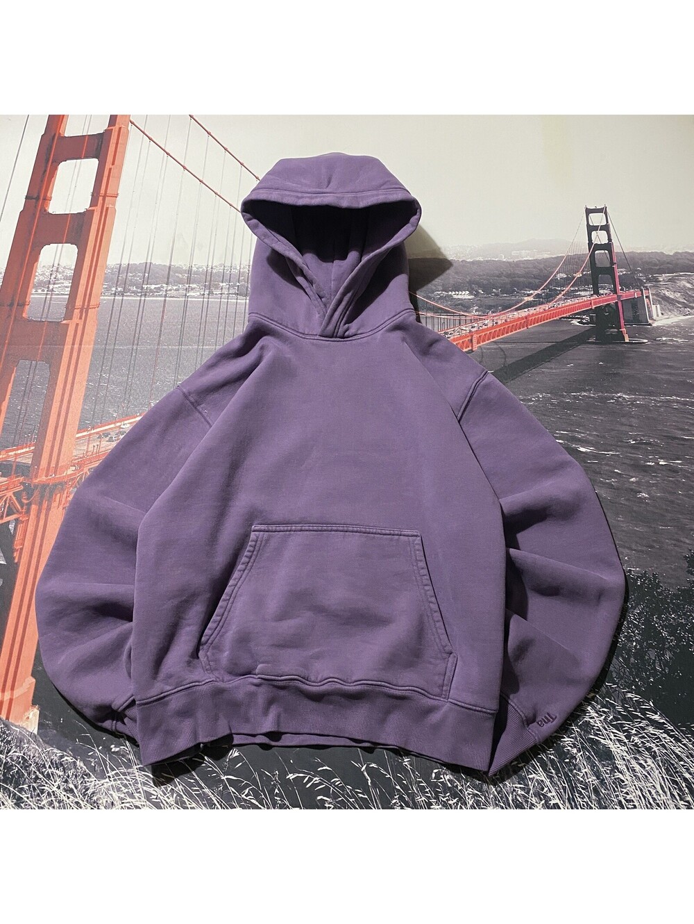 Aritzia Tna Sweatfleece Perfect Hoodie Purple Size Small Cozy Fleece Pullover